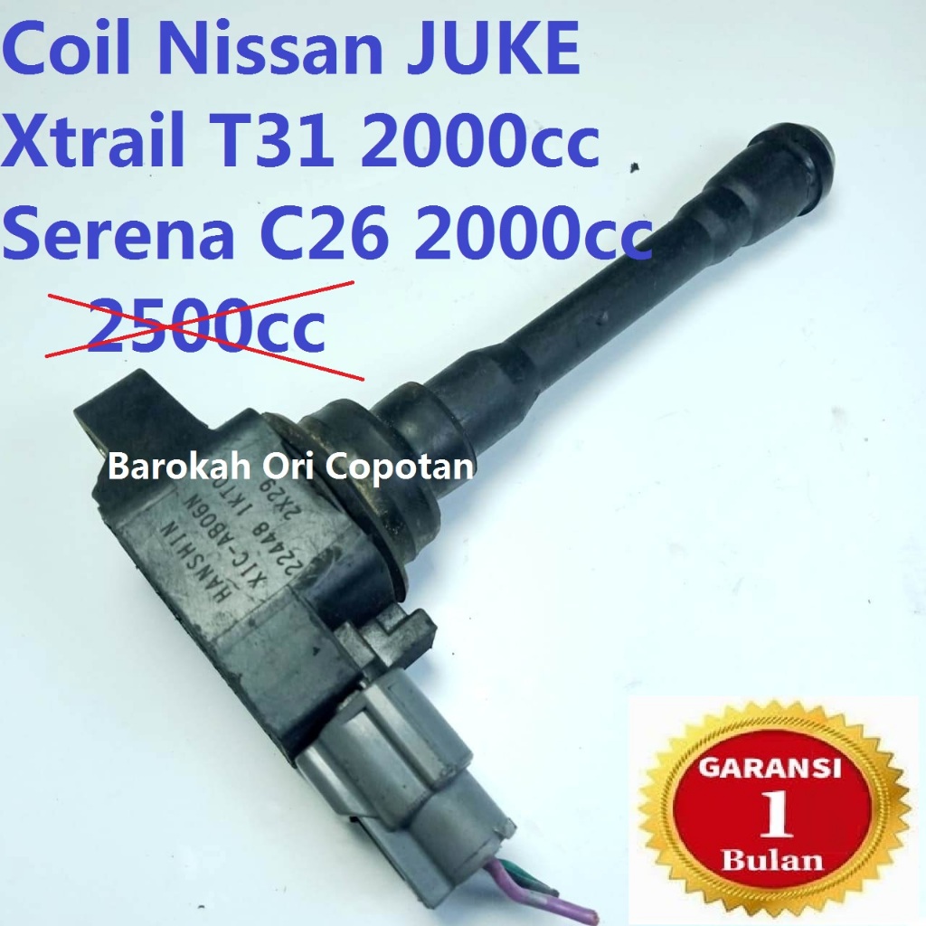 KOIL Coil Nissan JUKE 1KTOA 22448 1KT0A ignition plug