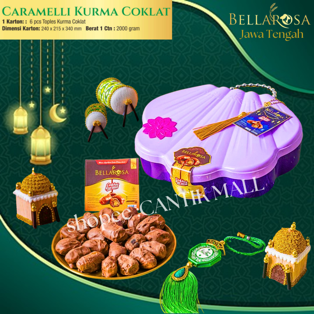 

BELLAROSA KURMA COKLAT KALENG - HAMPERS LEBARAN MURAH BELLAROSA SEMARANG