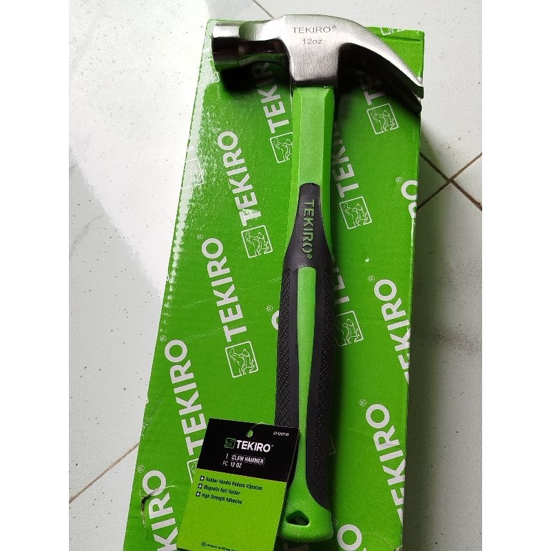 palu kambing TEKIRO 12oz gagang fiber polos