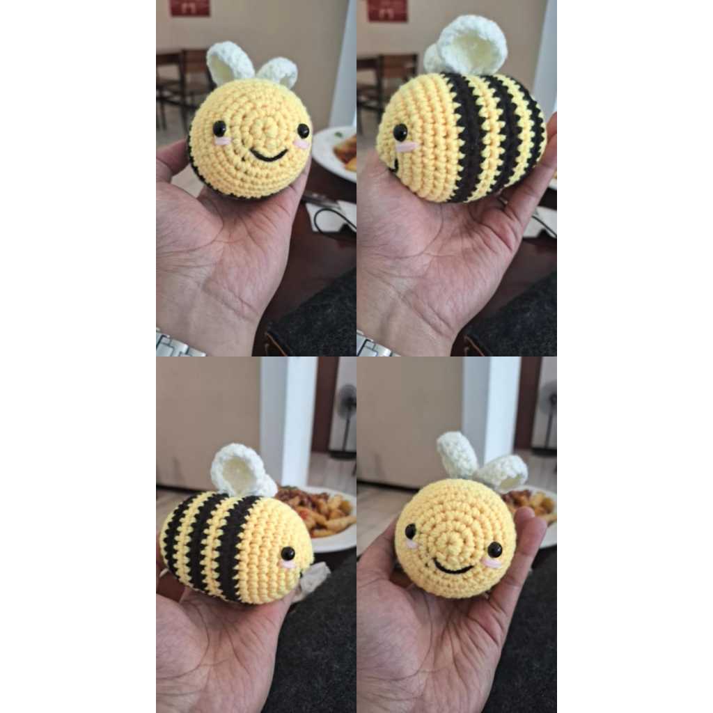 boneka lebah / rajutan lebah/ bee doll
