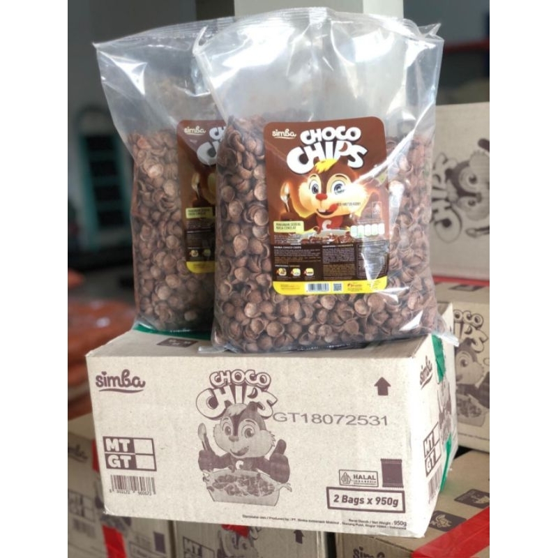 

simba choco chips #500grm
