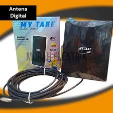 Antena Digital My Take/Antena TV Indoor Outdoor/Antena Untuk TV Digital Dan Non Digital/Antena