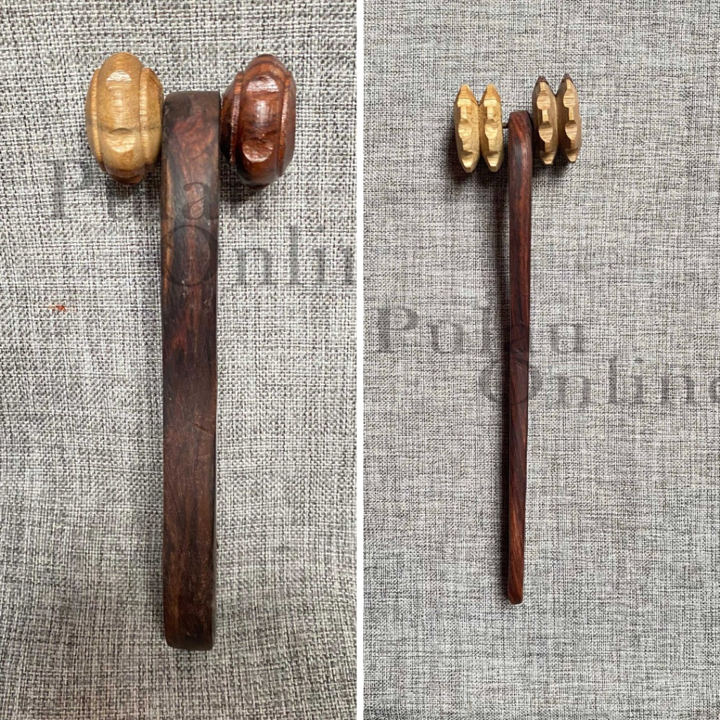 Alat Pijat Kayu “Pijat Kening ” – Relaksasi Praktis untuk Kepala & Wajah