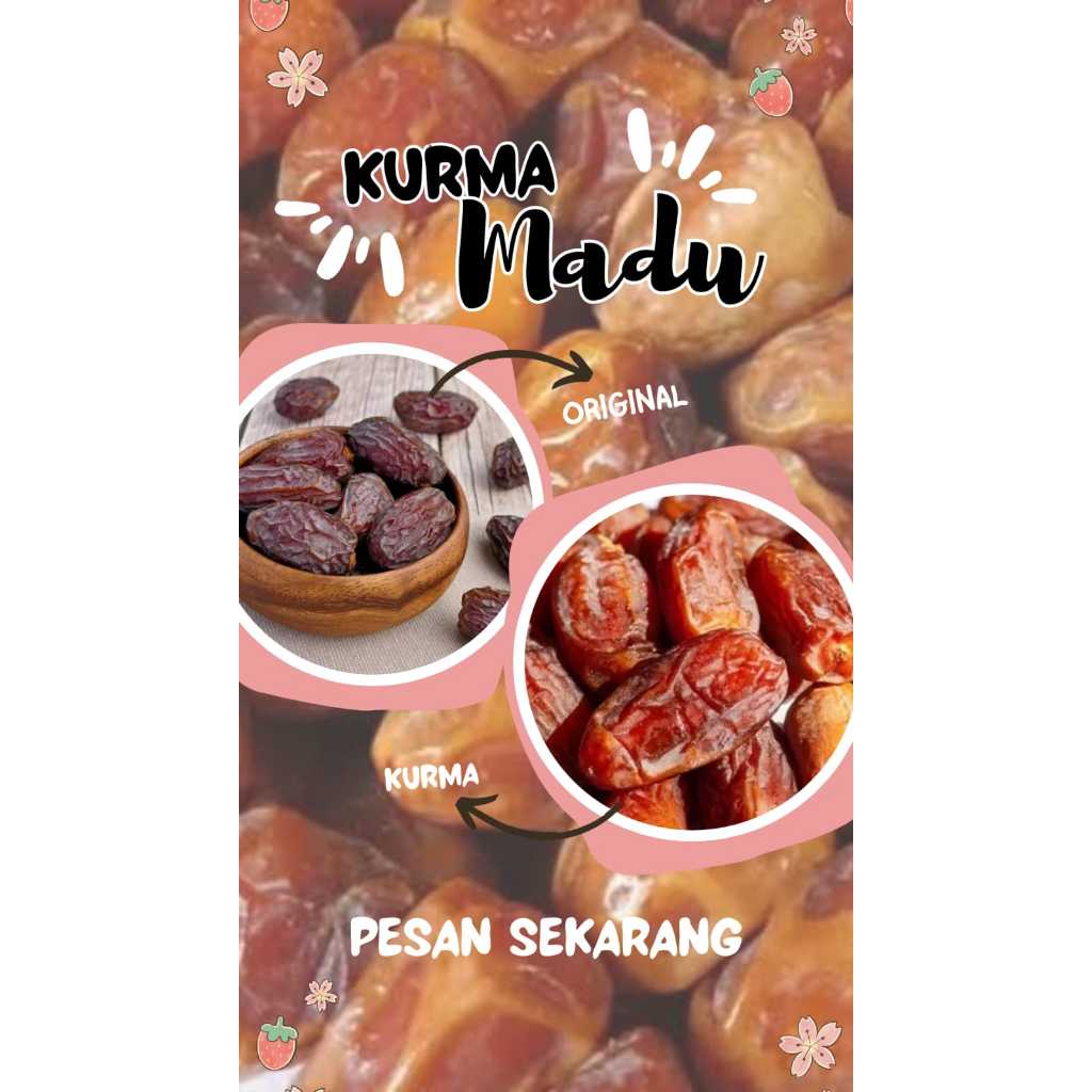 

1kg kurma madu asli premium mesir