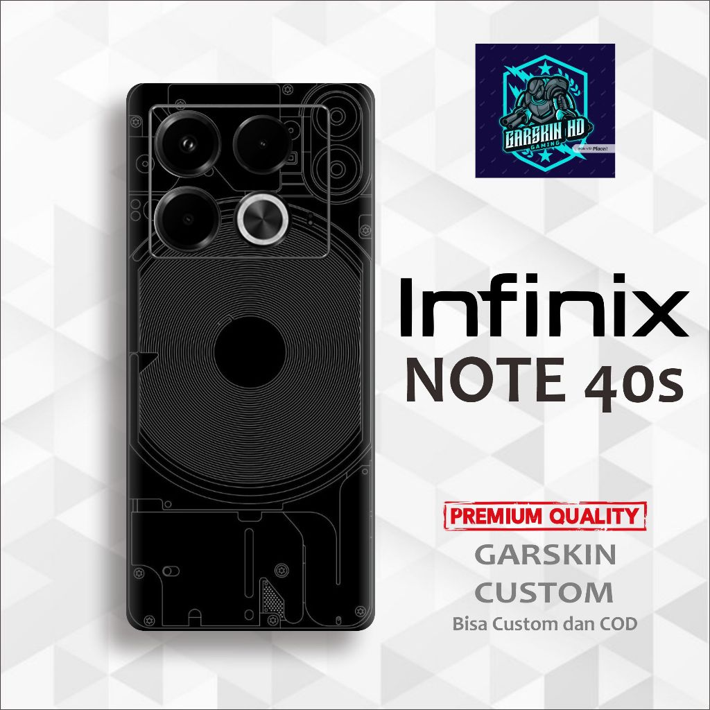 Garskin Stiker Premium / Case Stiker Infinix Note 40s Banyak Variasi GET 2 PCS