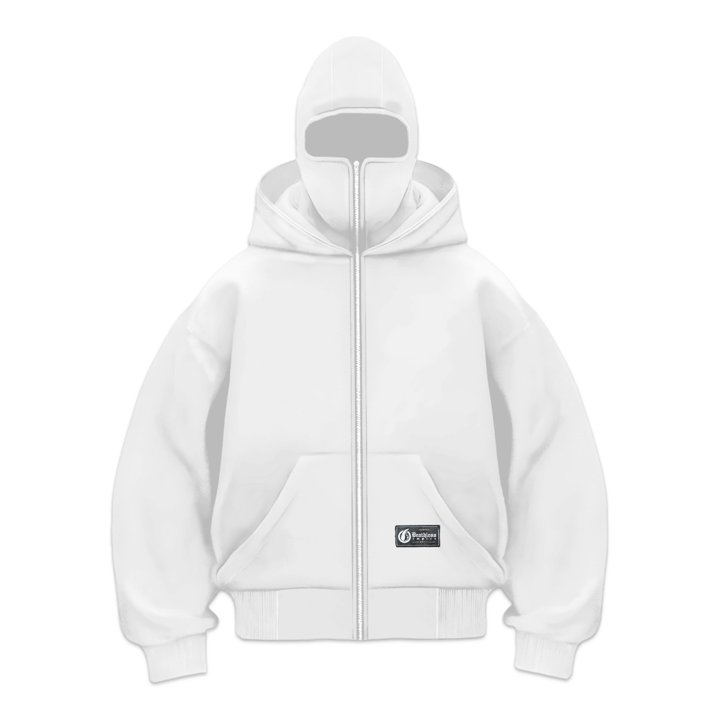 DEATHLESS ZIPPER HOODIE BALACLAVA | ZHB POLOS | HOODIE BALACLAVA SERIES