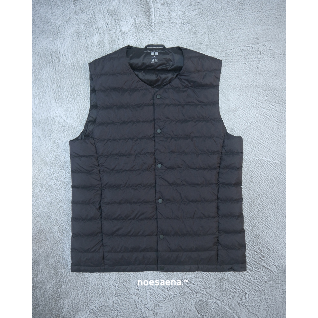Uniqlo Ultra Light Down Vest Jacket Black