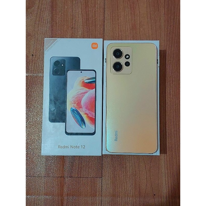 XIAOMI REDMI NOTE 12 8/256 SECOND MULUS FULLSET ACC LENGKAP