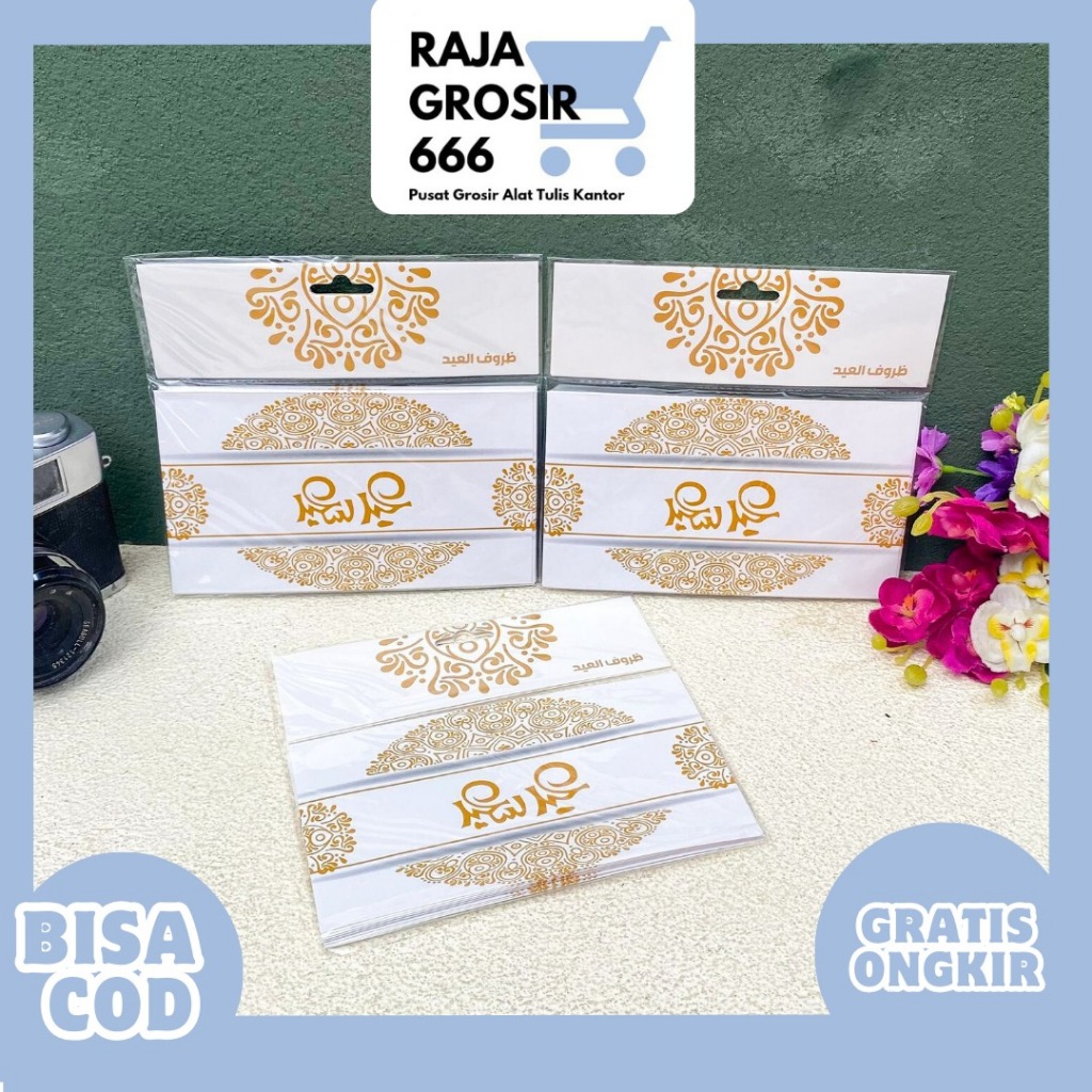 

AMPLOP LEBARAN 1 SET 10 PCS SEDANG 9 CM X 16 CM MN-1161 RAMADAN MEWAH SOUVERNIR KADO UNIK