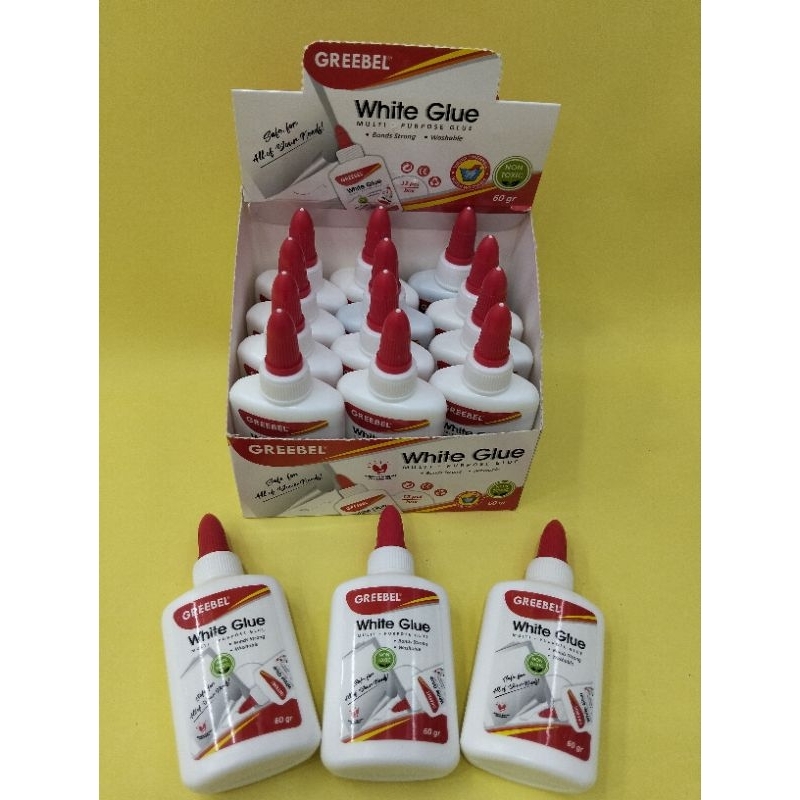 

WHITE GLUE GREEBEL/PUTIH/CAIR/WHITE GLUE 60gr