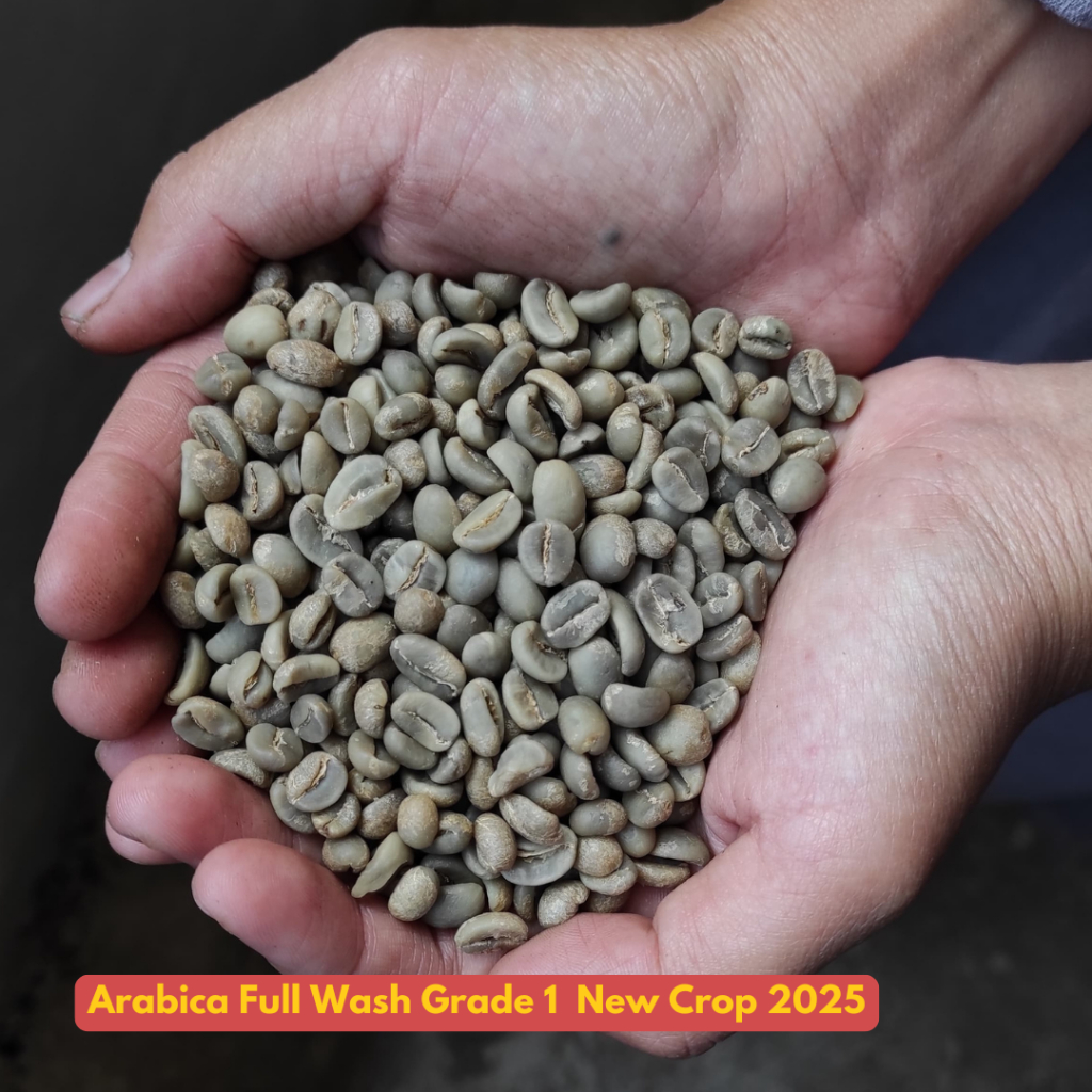 

Biji Kopi Green Bean Arabika Full Wash Sukabumi Grade 1