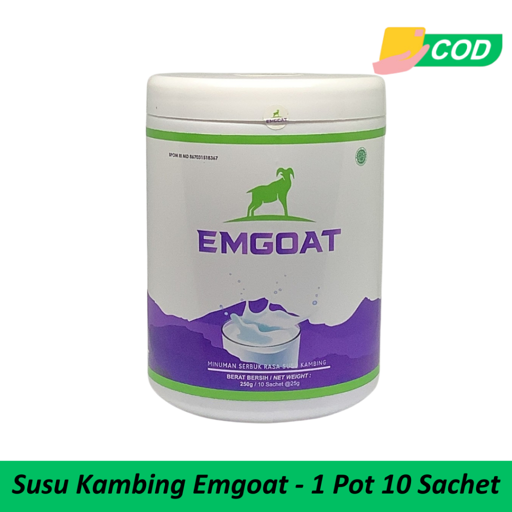 

Emgoat– Susu Kambing Berkualitas, Kaya Nutrisi & Baik untuk Kesehatan - Emgoat Susu Kambing – Sumber Protein & Kalsium untuk Tubuh Sehat