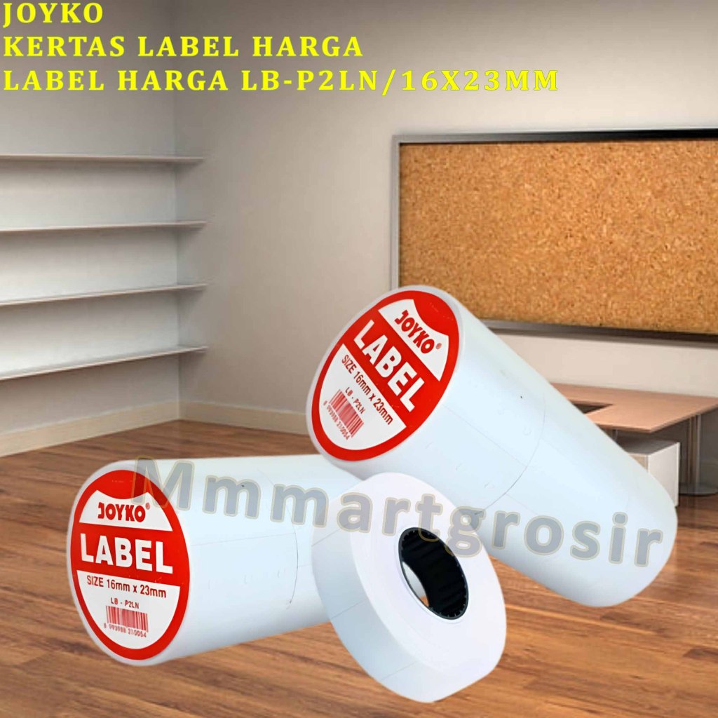 

Joyko / Label Kertas Harga / Label Kertas Roll 2 Line / Price Label LB-P2LN