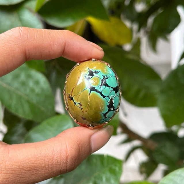 batu pirus hubai motif yinyang kualitas top markotop super