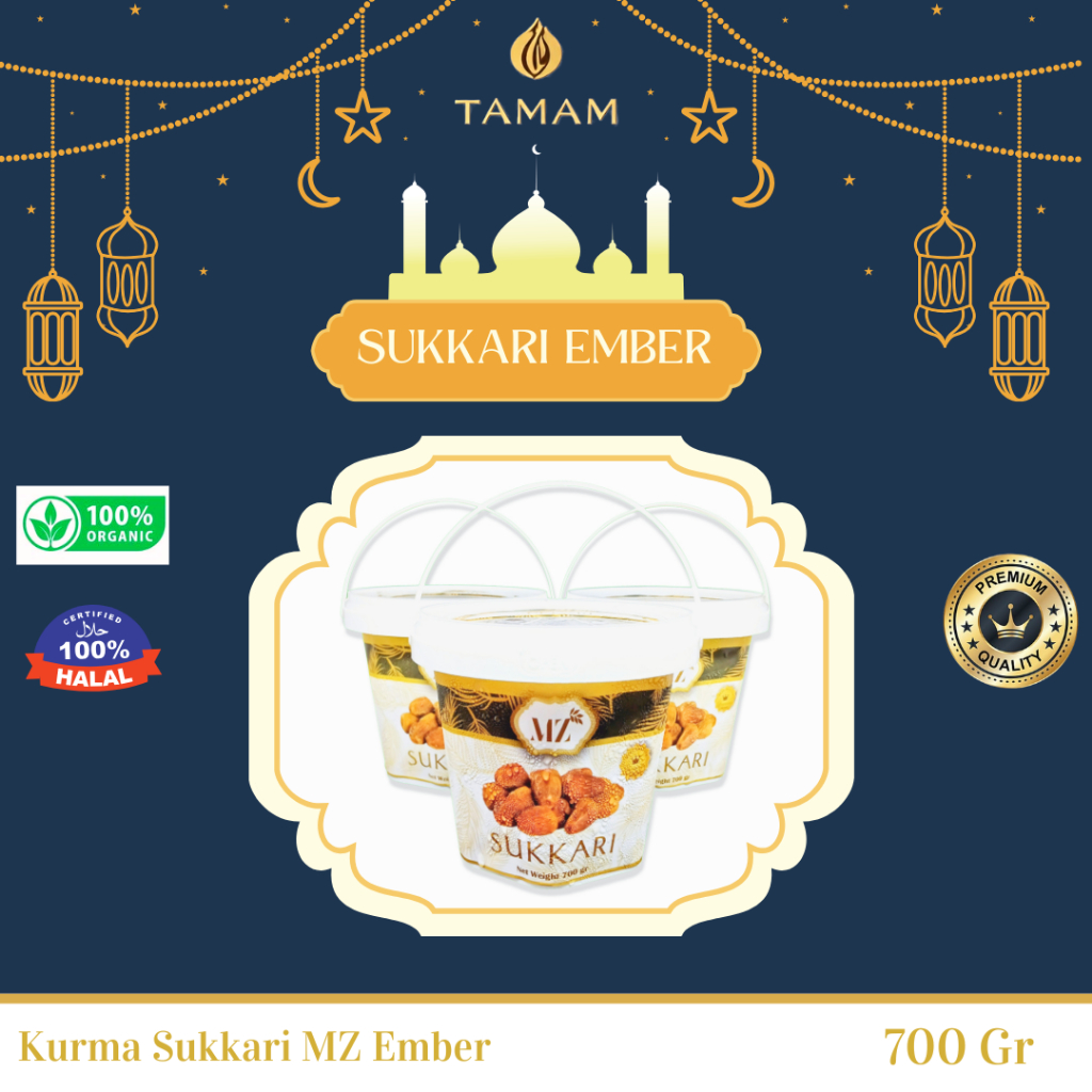 

Kurma Sukari Ember 700 gr