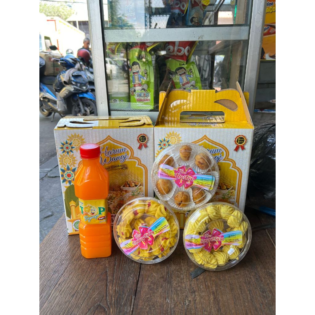 

Kue Lebaran Murah Sariwangi Paket 3+1 GRATIS BUBBLEWRAP 2025