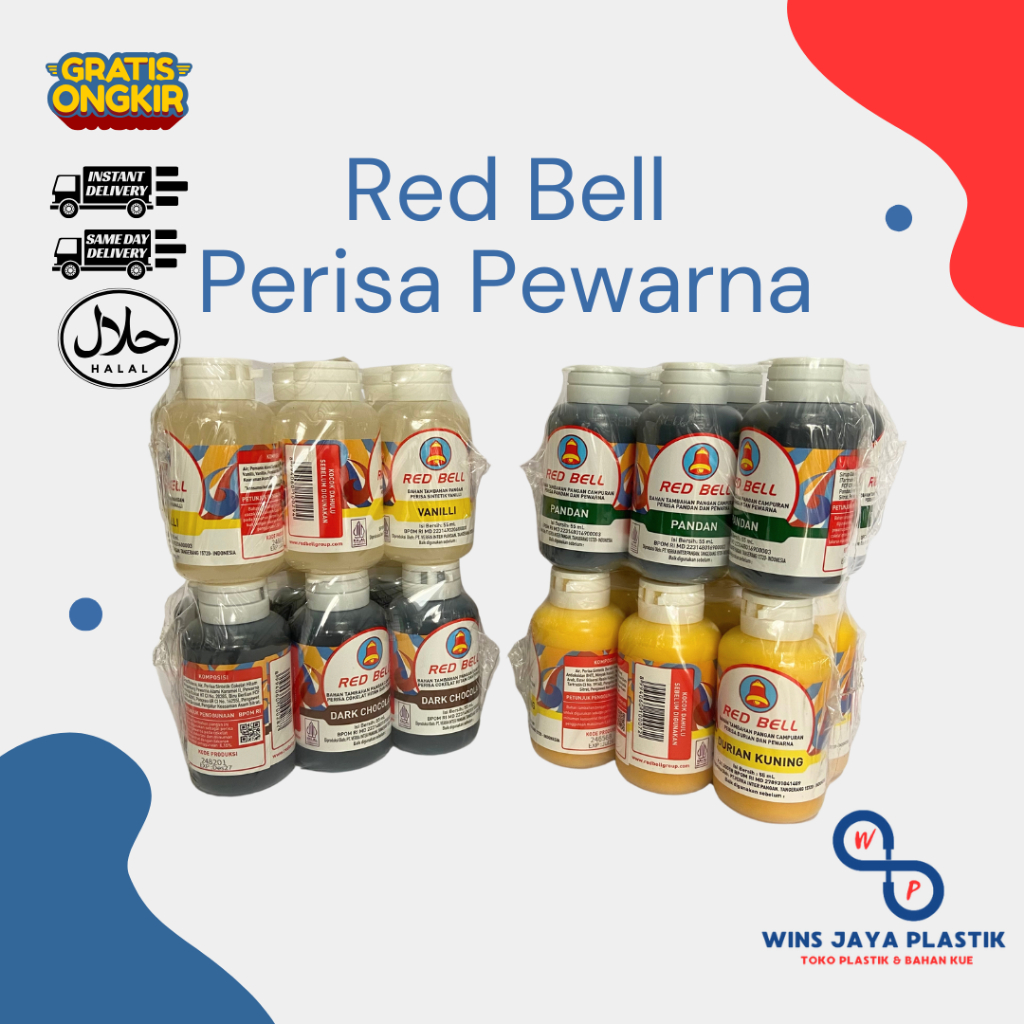 

Redbell Essence 55 ml | Pewarna Perisa Makanan dan Minuman | Pasta Makanan