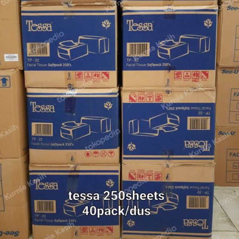 Tissu Tessa 250 sheet 1Dus isi 40Pcs