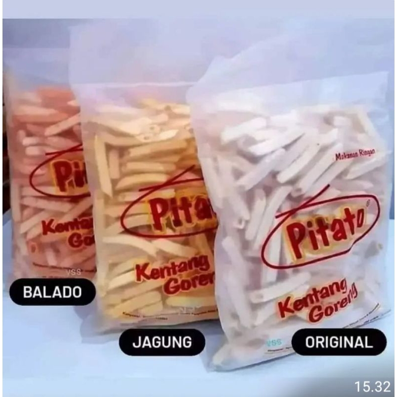 

Pitato Kentang Goreng 250gr