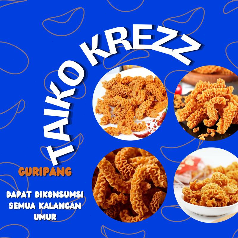 

Ay00! Snack Taiko Krezz Guripang 500g/1000g hampers lebaran idul fitri/parcel lebaran idul fitri