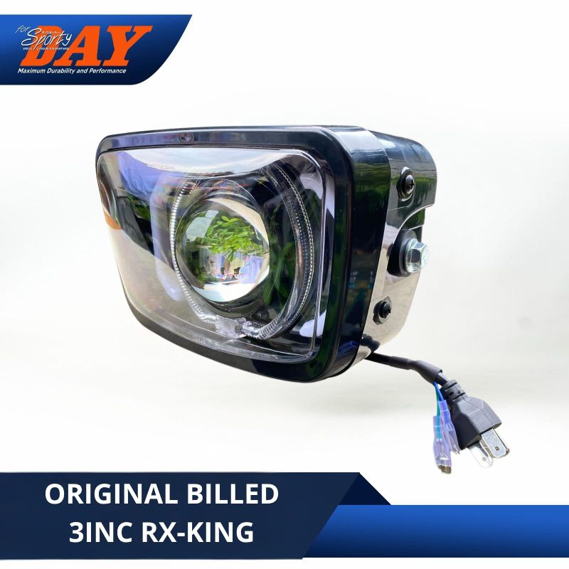 Lampu Depan Rx King New Rxk Bilet Bilet Day Spot 3 inchi Original