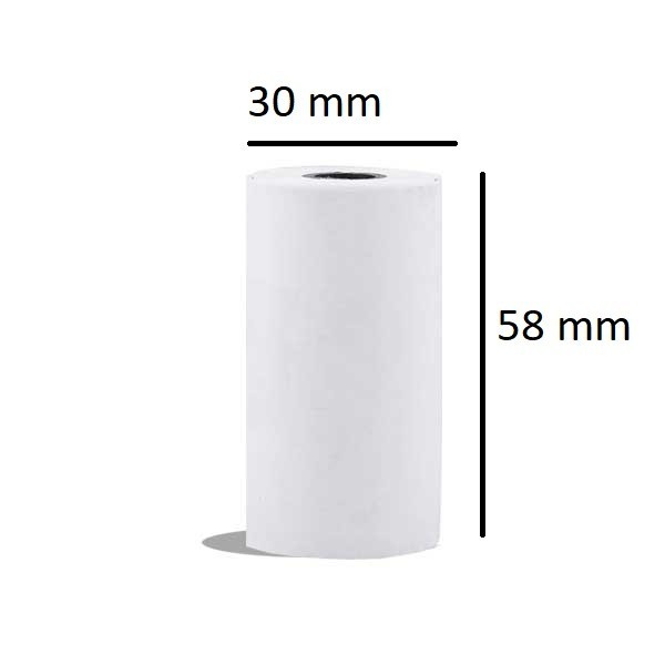

Kertas Printer Thermal ukuran 58x30mm | Kertas Printer | Kertas Kasir