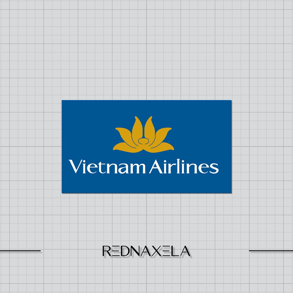 

Stiker Vinyl Vietnam Airlines 2 Stiker Laptop Stiker Koper High Quality Waterproof Sticker