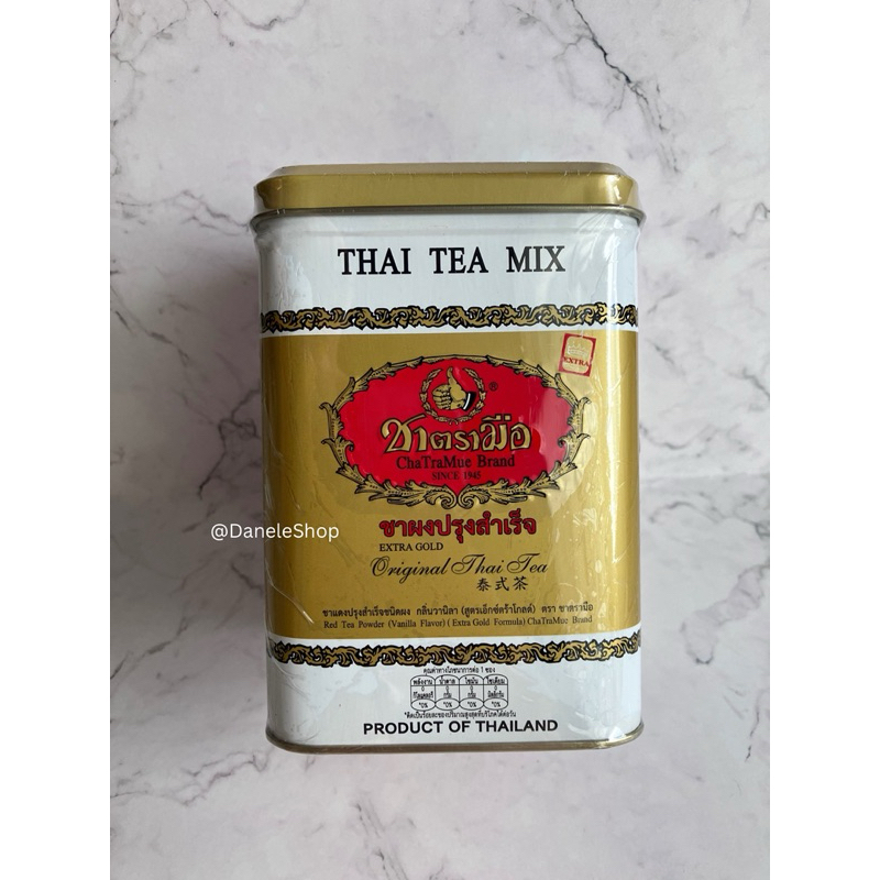 

[PRE-ORDER] CHATRAMUE Original Thai Tea Red Tea Powder (Vanilla Flavour with Extra Gold Formula) - 2,5gram x 50 sachets (ASLI THAILAND)