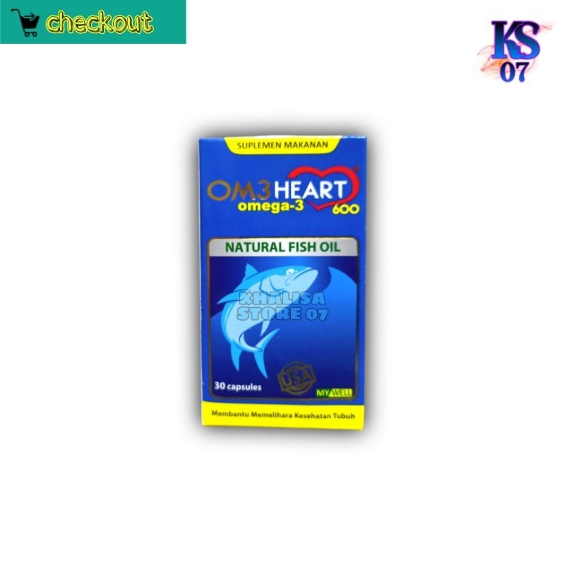 Om3 Heart 30 Kapsul / Om3 Heart