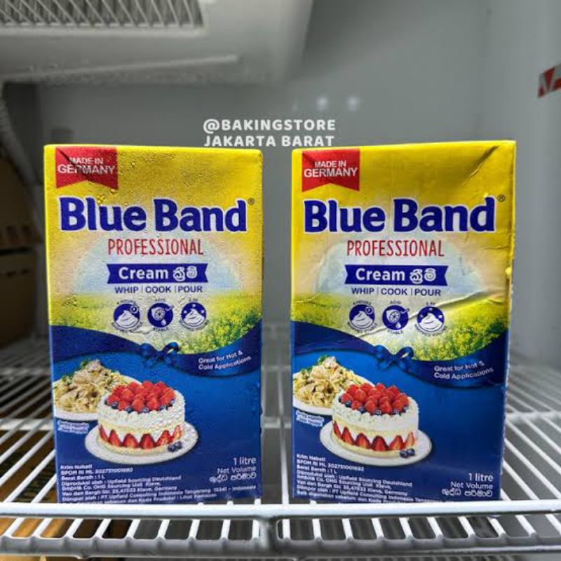 

Blue band professional master whipping cooking cream 1liter