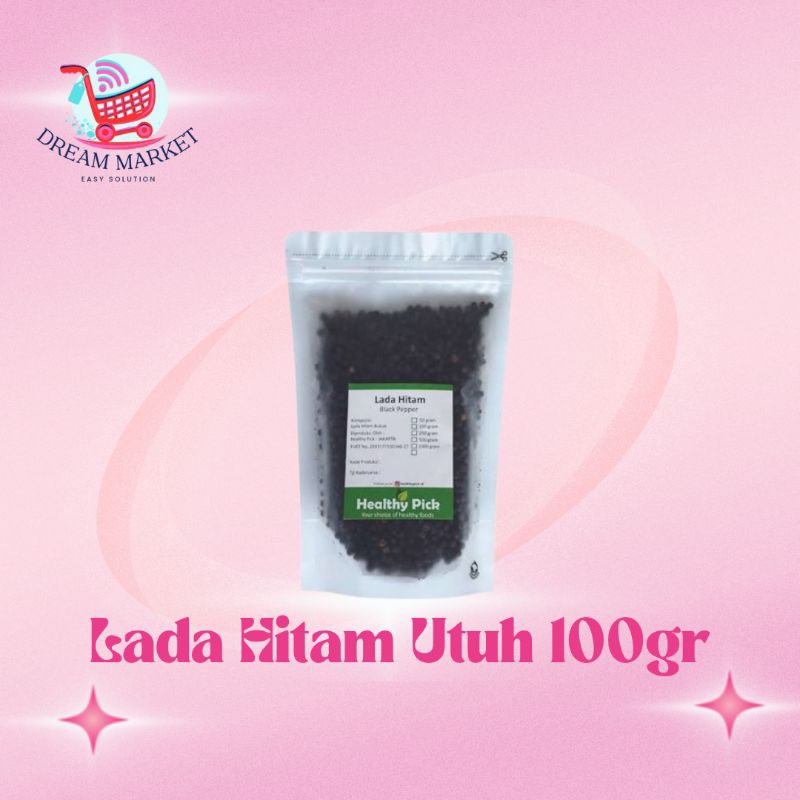 

Lada Hitam Biji/Black Pepper 100gr Premium