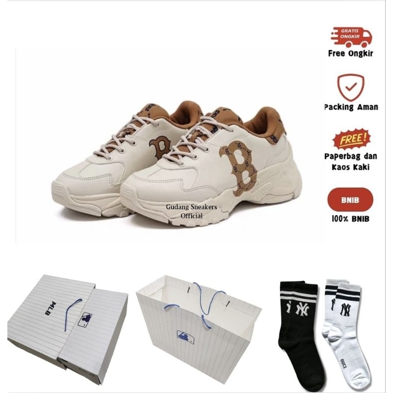 MLB Boston Bigball Chunky Monogram Diamond Red Sox