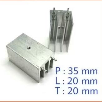 HEATSINK PENDINGIN ALUMUNIUM TRANSISTOR/MOSFET TO-220