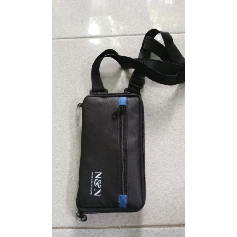 Tas Kalung Hp, Multifungsi, penyimpanan Slot card, Tas pria simple