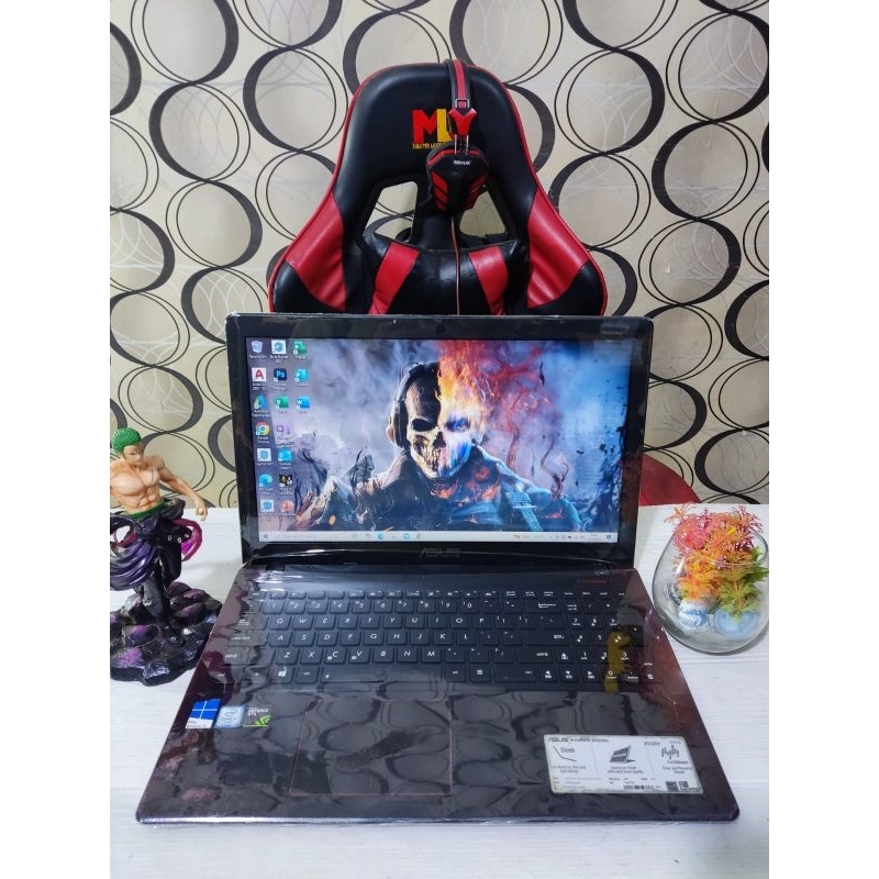 Laptop Design Asus X550VX Core i7 Ram 20gb SSD 256gb Dual Vga Nvidia Siap Pakai Fitur Lengkap COD