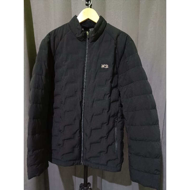 K2 Hitam Bulu Angsa Seamless Daun Talas 