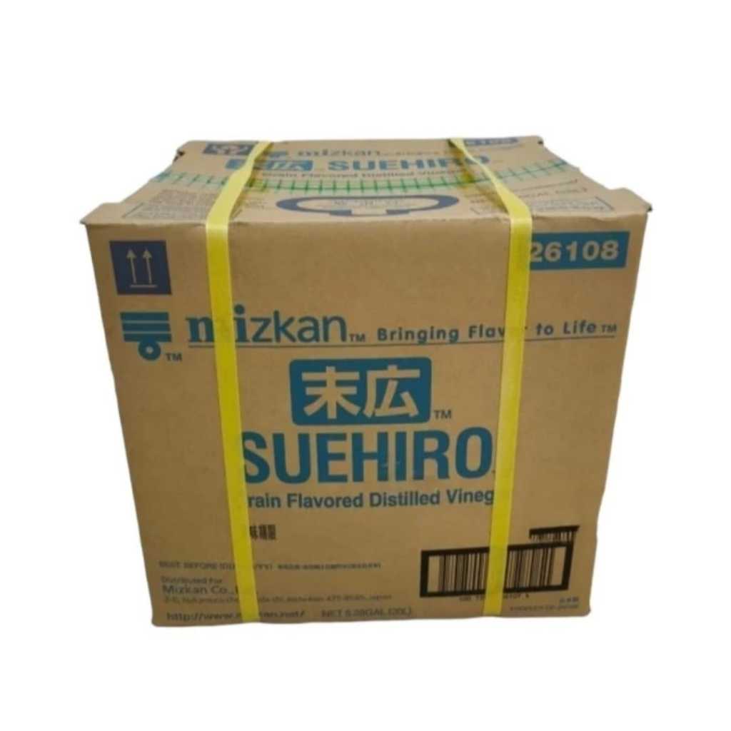 

Mizkan Suehiro Su Sushi Vinegar 20Ltr - Rice Vinegar Cuka Beras Sushi