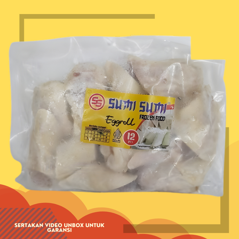 

Frozen Food Sumi Sumi Chicken Egg roll Eggroll Halal Bento Frozen Food Murah Hokben isi 12 pcs