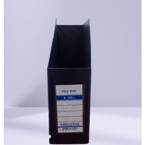 

Box File Executive Pivot Besar Biru Tua Hitam Folio Alas Pakai Kancing Folder Tempat Majalah B-808J