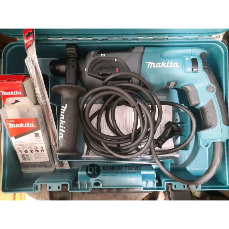 Mesin Bor Beton Bor Rotary Makita HR 2470X5 / Bor SDS Makita HR2470X5