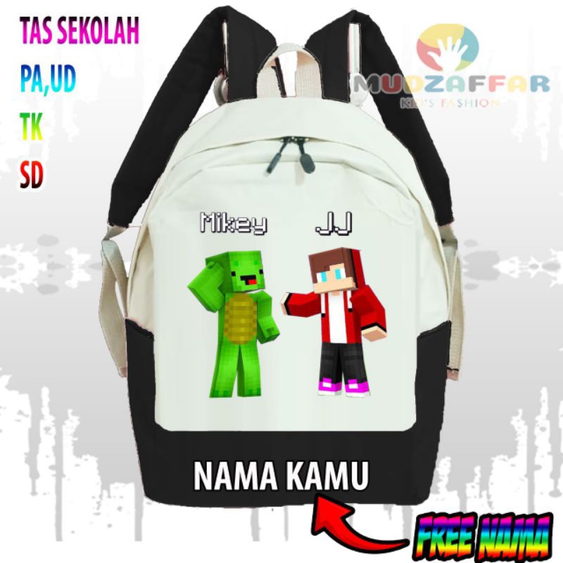 TAS RANSEL ANAK TK PAUD SD MIKEY JJ TAS BACKPACK MIKEY JJ