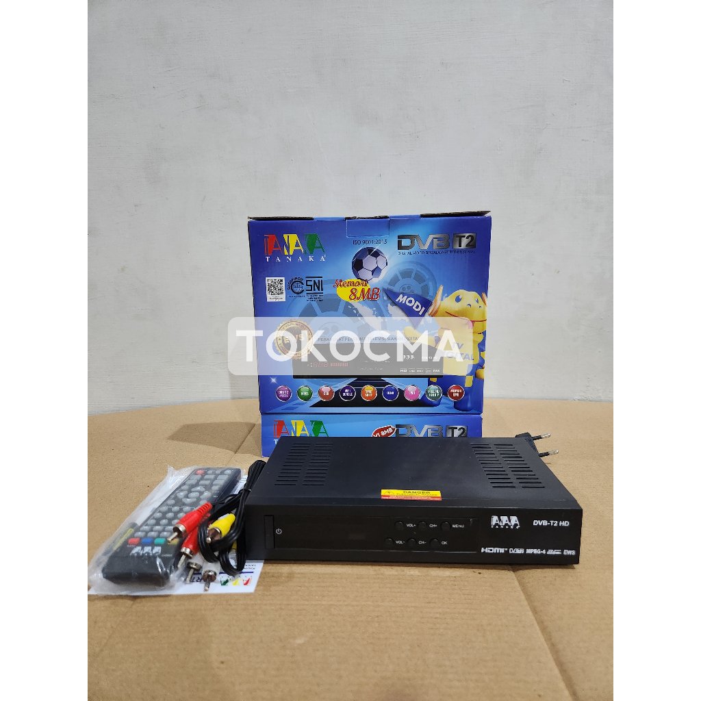 Tanaka Set Top Box Pro Digital TV Receiver Full HD STB WiFi HDMI Youtube USB DVB T2