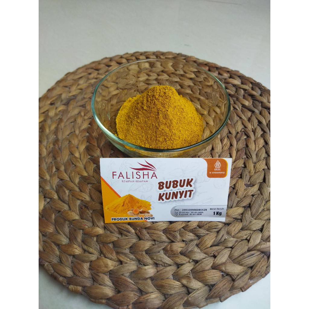 

Kunyit Bubuk 1KG/Bumbu Dapur Masak / Rempah TERLARIS