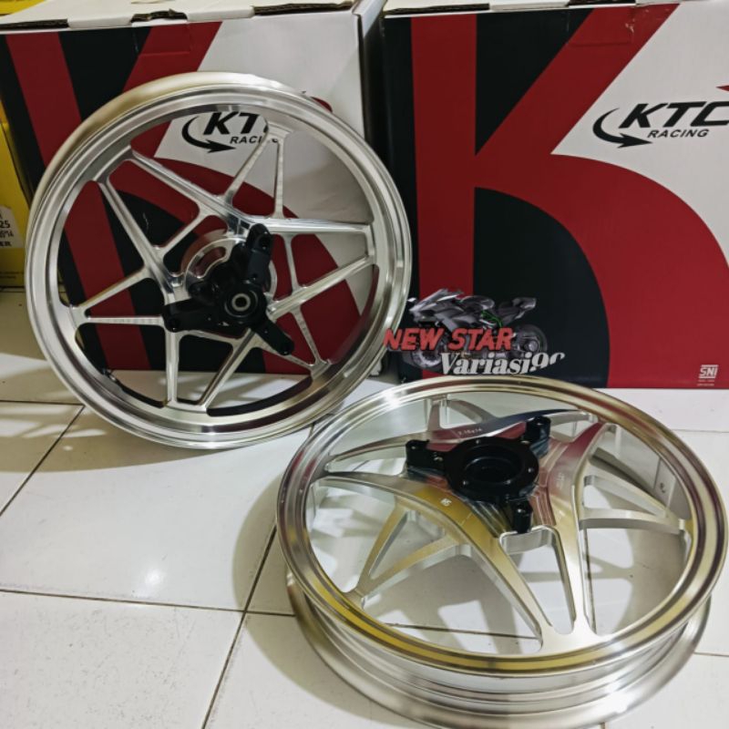 VELG RACING KTC NEW SERIES TOPAZ YAMAHA N MAX NEW/N MAX NEO/N MAX TURBO/AEROX OLD/AEROX NEW UK 1.85X