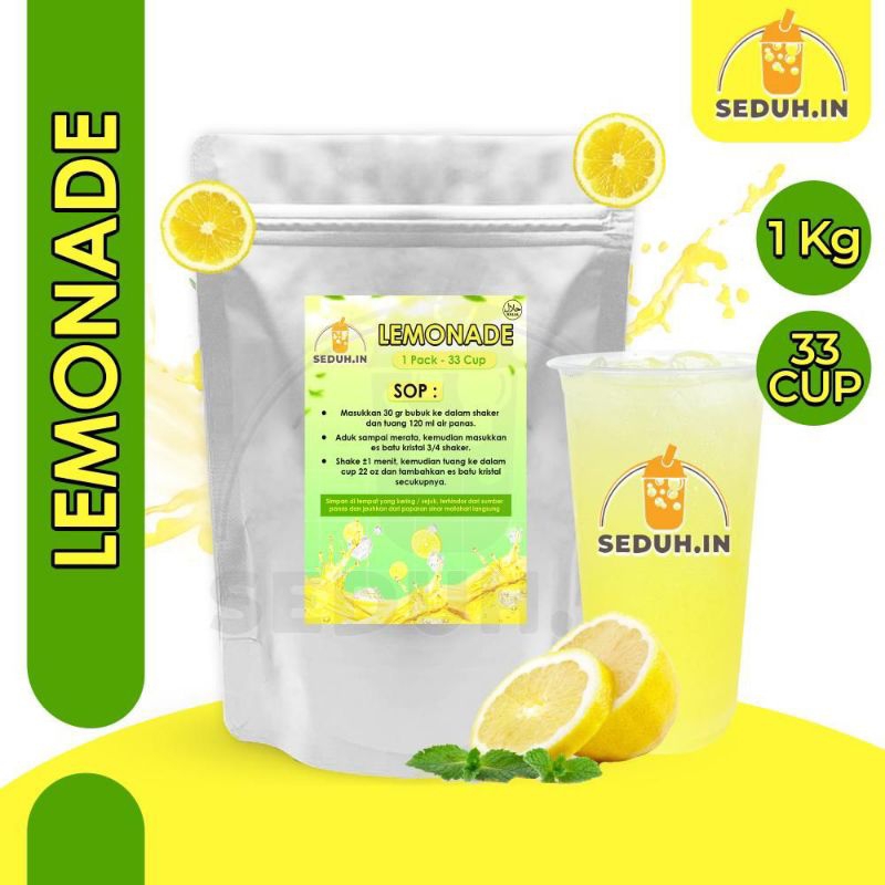 

MINUMAN LEMONADE - LEMON 1000gram /Minuman bubuk instan