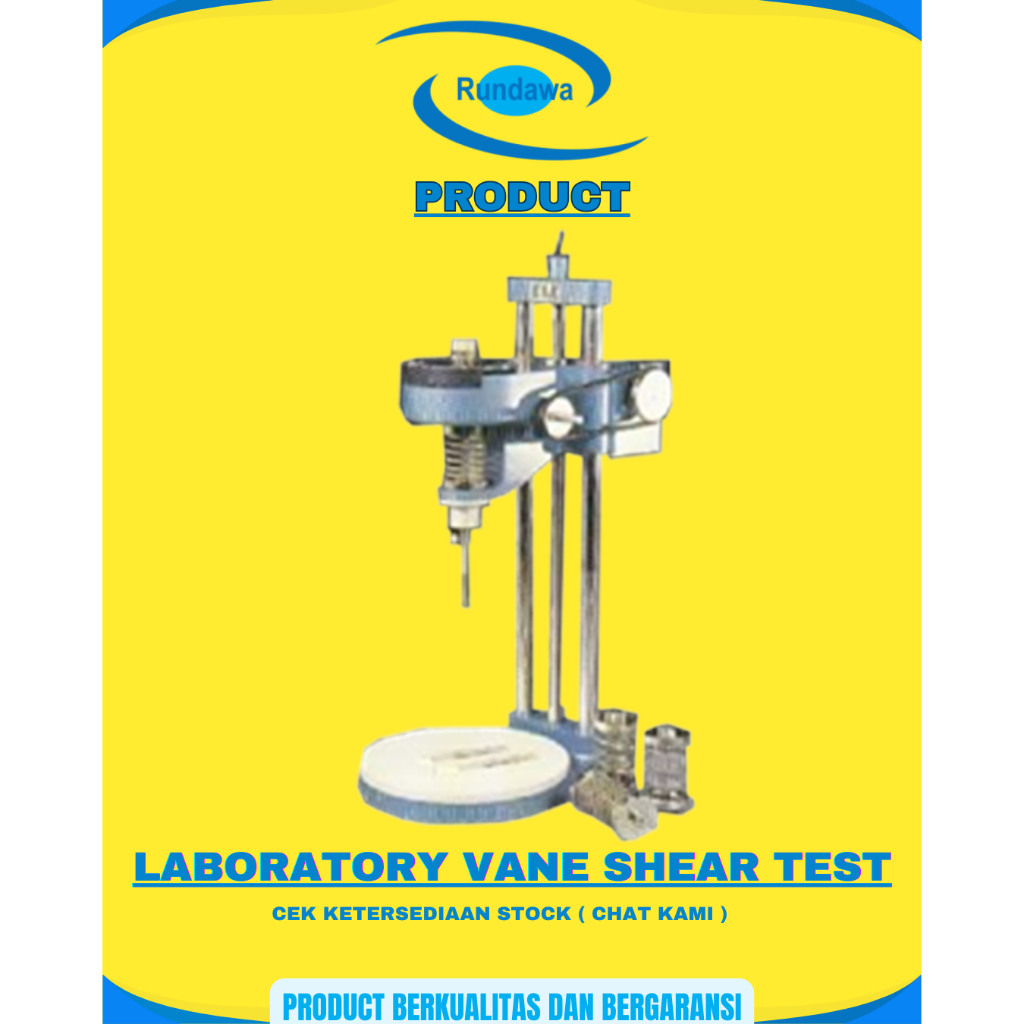 LABORATORY VANE SHEAR TEST / Laboratory Vane shear test / Jual Laboratory Vane shear test