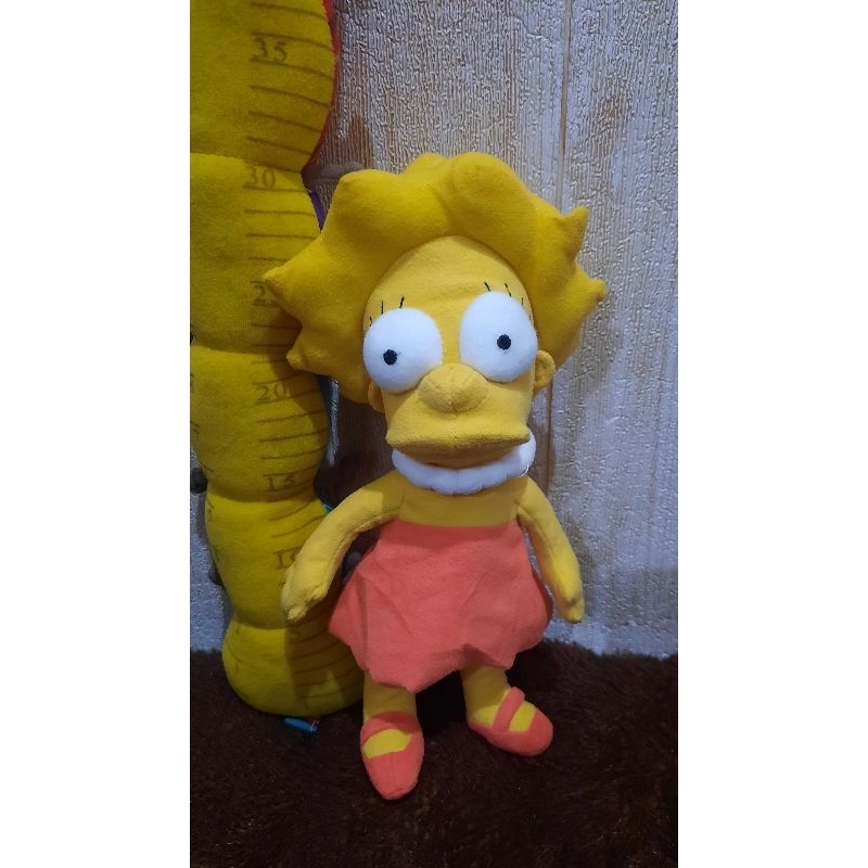 Boneka Bart Simpsons / Homer / Maggie Simpsons ori
