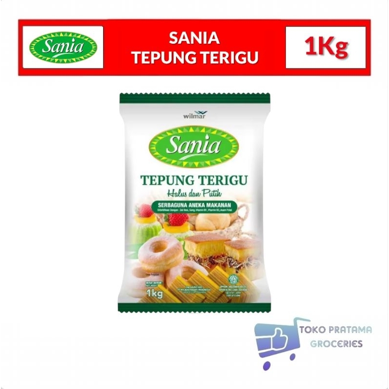 

SANIA TEPUNG TERIGU 1Kg