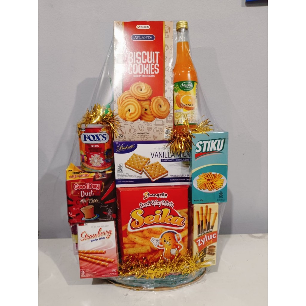 

Parcel Hampers Makanan Lebaran Murah Meriah 2025 (4) | Hantaran Lebaran Isi Makanan Ringan