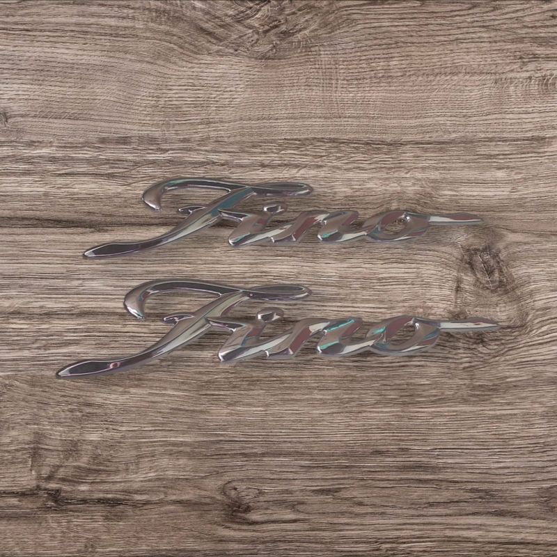 emblem timbul tulisan Fino Chrom/ emblem timbul Fino/emblem Yamaha Fino/ emblem Fino